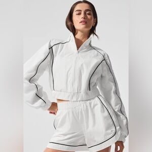 Alo Motivate Full-Zip Track Jacket